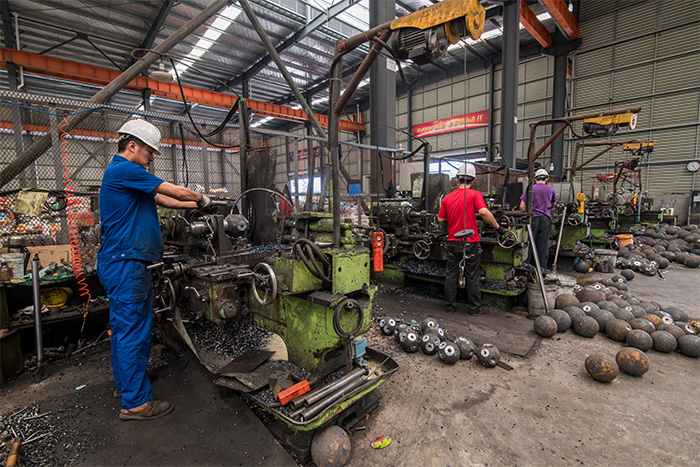 江西网架配件车间